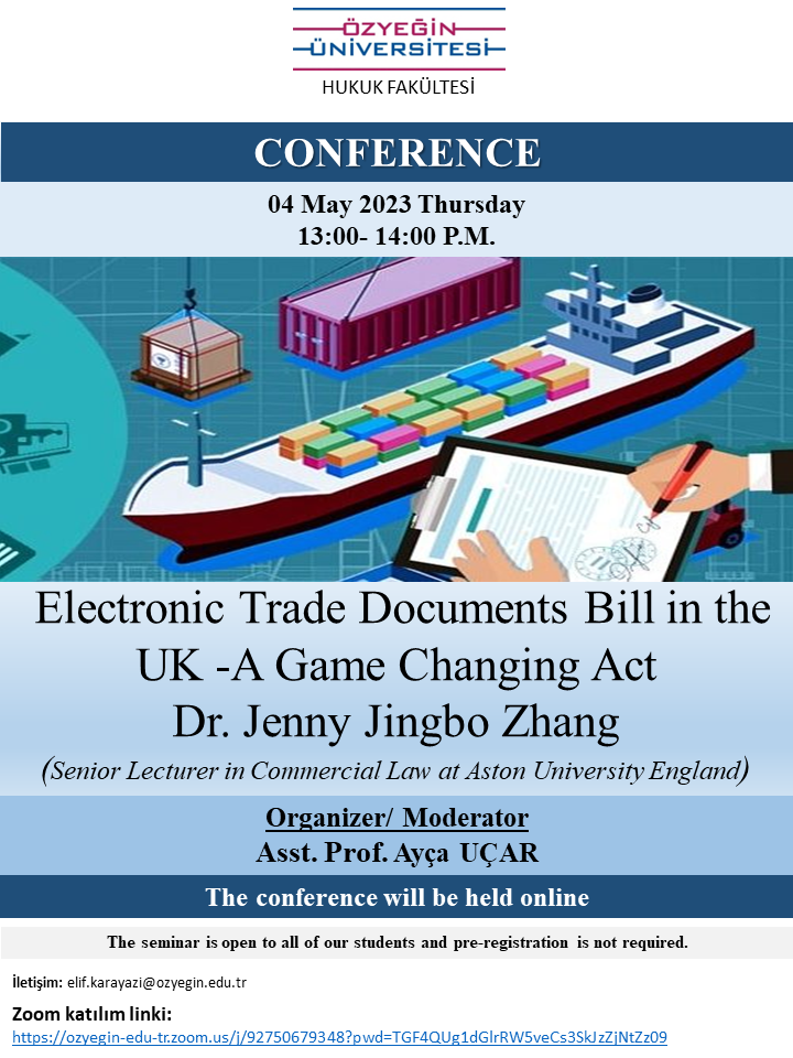 Electronic Trade Documents Bill in the UK A Game Changing Act